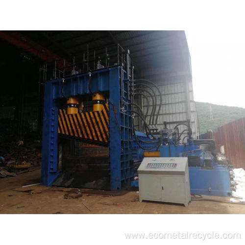 Heavy-Duty Scrap Pipe Tube Plate Guillotine Shear